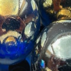 22mm-blauw parelmoer