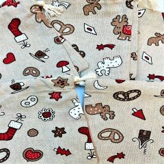 Murmelbeutel - Weihnacht (14x18cm)