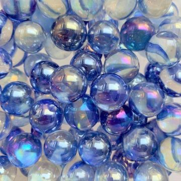 Tropfen - blau 16mm