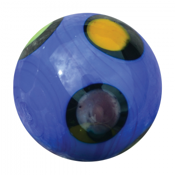 Polka - blau 22mm