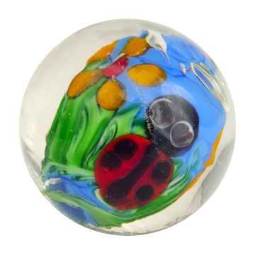 Marienkäfer 16mm (dunkelblau)