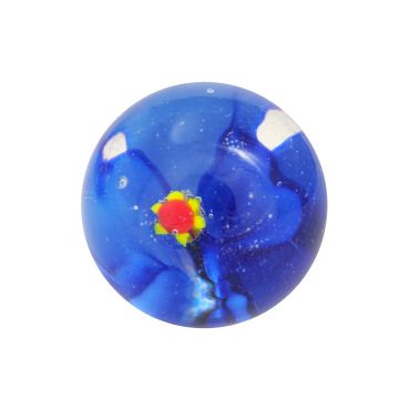 Stockrose - blau 22mm