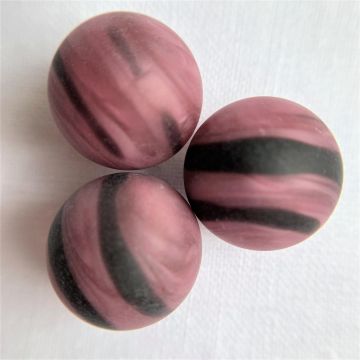 Fuchsia-schwarz gestreift 16,48mm
