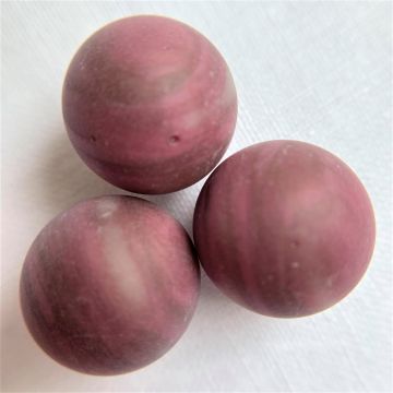 Fuchsia-weiß gestreift 16,48mm