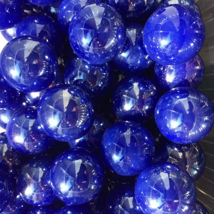 Blaue Perle 22mm