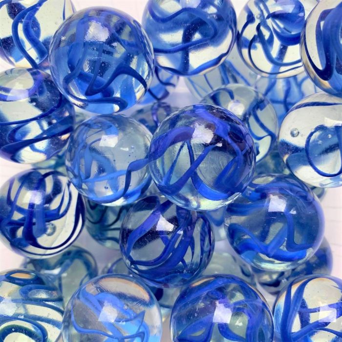 Aquarell - blau 25mm
