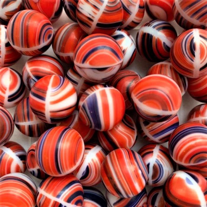 Bohemian - rot-blau 16mm