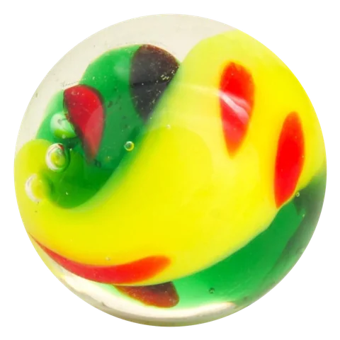 Yin Yang - gelb-grün 16mm