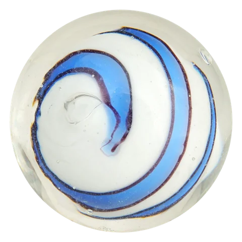 Bumble Bubble - blau-weiß 25mm