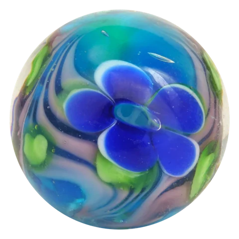 Pfingstrose - hellblau 16mm