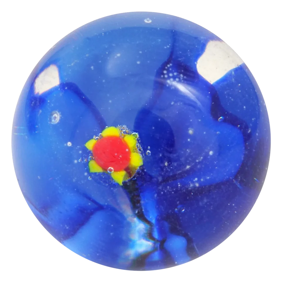 Stockrose - blau 16mm