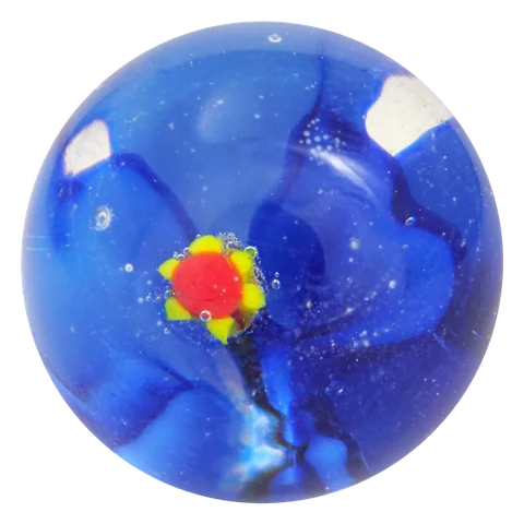 Stockrose - blau 16mm