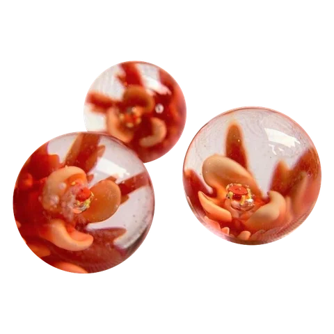 Blüte - rot 25mm